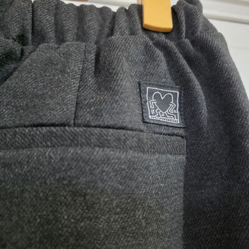 [BUNJANG] Winter Bommeoksaek Wide Leg Pants / 겨울 봄먹색 폴리  레이온 13  밴딩 스판 와이드  통바지   깨끗해요