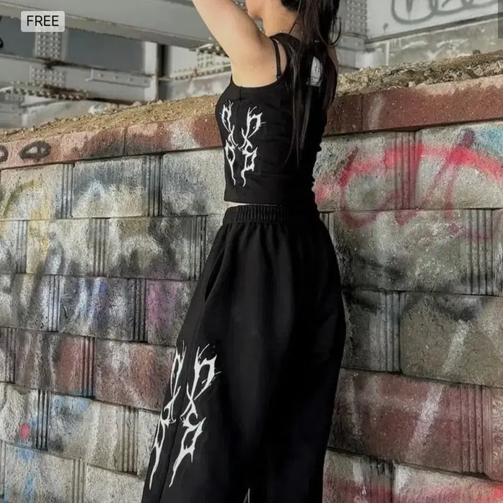 [BUNJANG] D.SHOW.H Thunder Logo Women's Tank Top / 디쏘에이치 썬더 로고 여자 나시