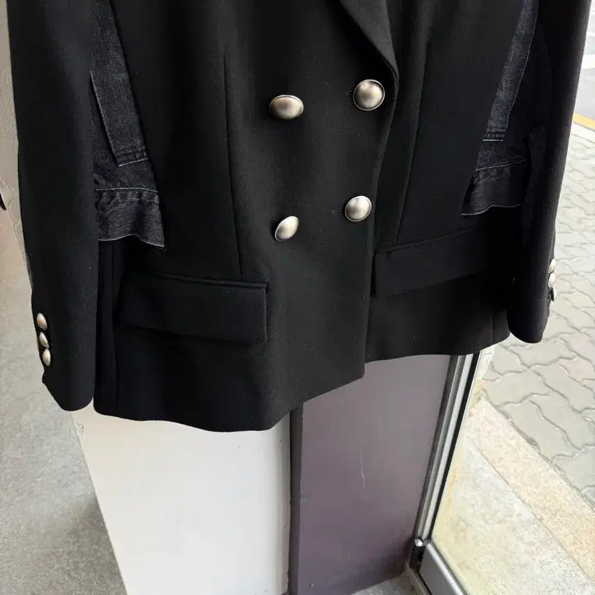 [BUNJANG] Sakai Denim Docking Damage Double Jacket / 2/ 사카이 데님 도킹 데미지 더블자켓