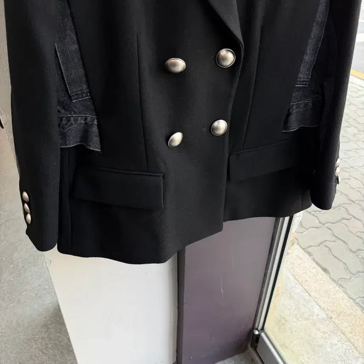 [BUNJANG] Sakai Denim Docking Damage Double Jacket / 2/ 사카이 데님 도킹 데미지 더블자켓