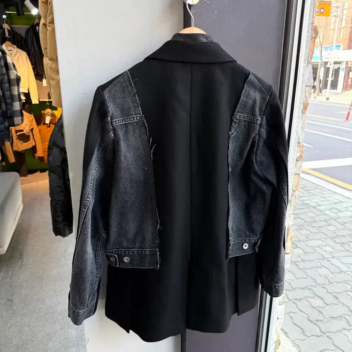 [BUNJANG] Sakai Denim Docking Damage Double Jacket / 2/ 사카이 데님 도킹 데미지 더블자켓