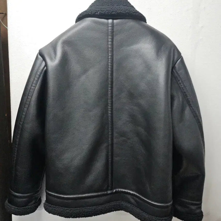 [BUNJANG] Black Faux Shearling Jacket / 남성  인조 무스탕 블랙