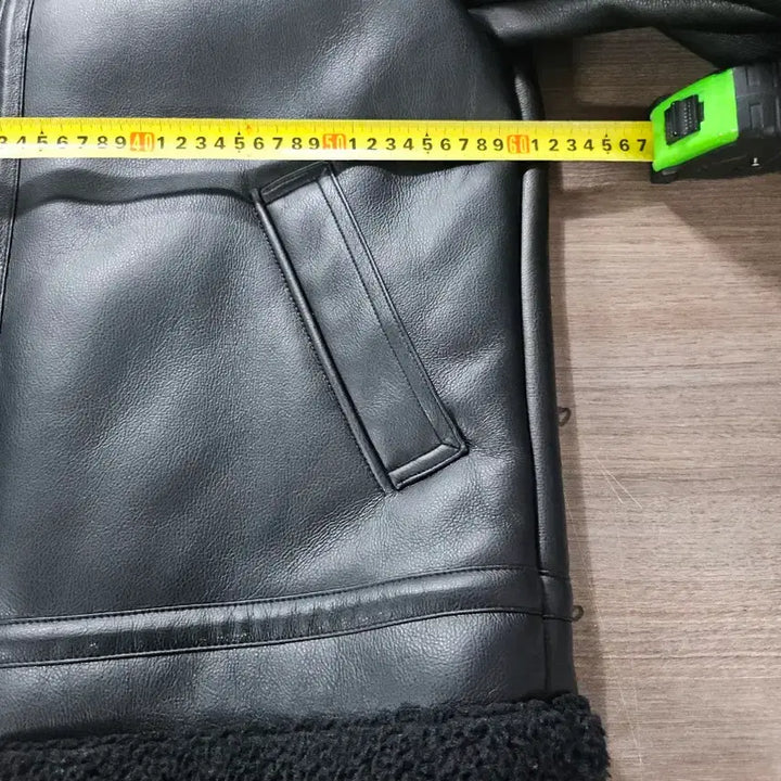 [BUNJANG] Black Faux Shearling Jacket / 남성  인조 무스탕 블랙