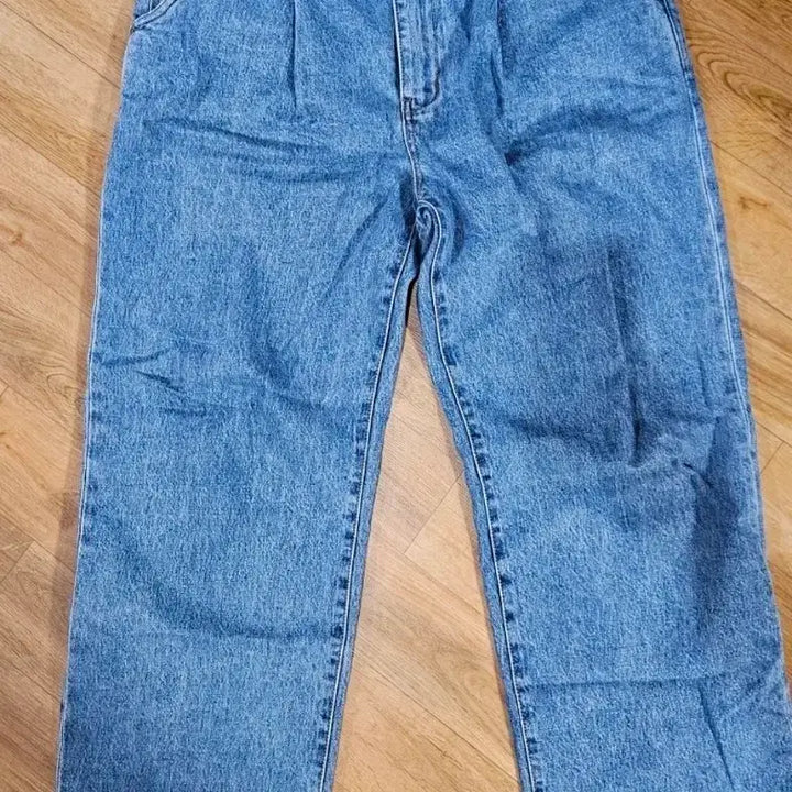 [BUNJANG] Wide Denim L / 공백 중청 와이드 데님 L