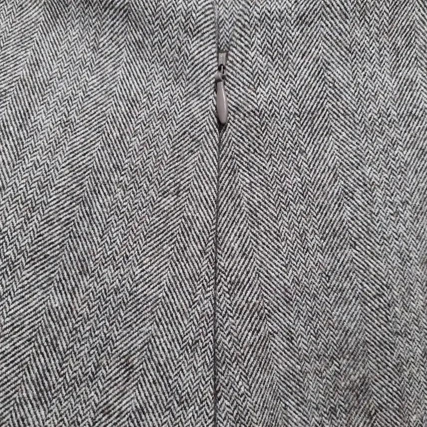 [BUNJANG] BERSO Herringbone Flare Wool Skirt / 베르소 BERSO 헤링본 플레어 모직스커트