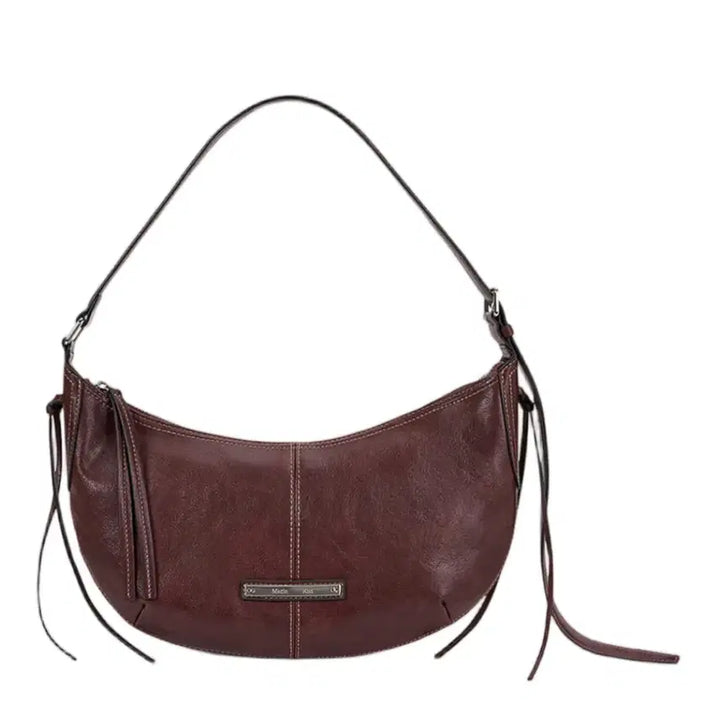 [BUNJANG] Matinkim Moon Line Arc Hobo Bag (Brown) / 마뗑킴 문라인 아크 호보백 브라운