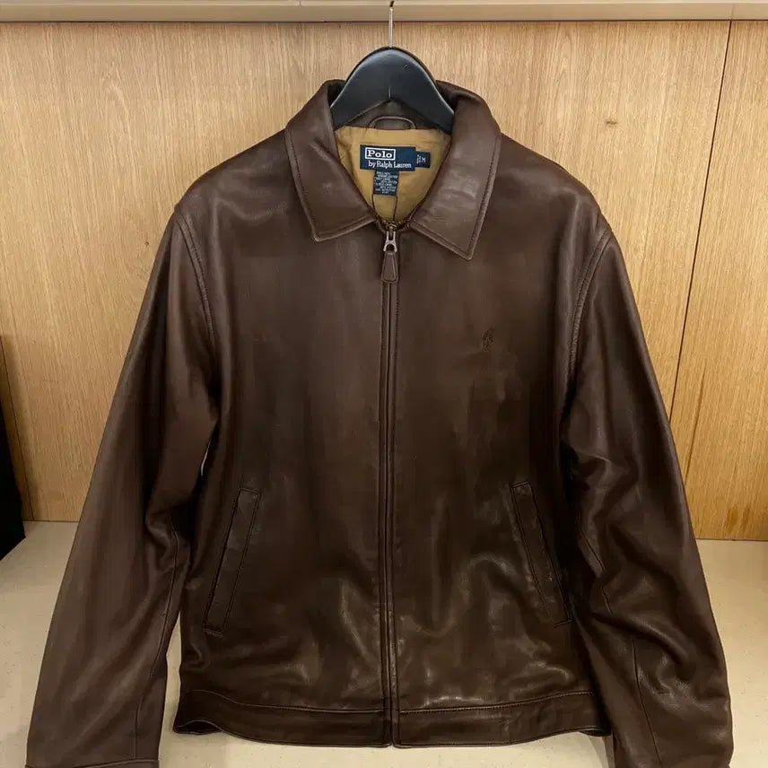 [BUNJANG] Maxwell Leather Jacket / 폴로레더맥스웰 자켓