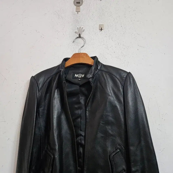 [BUNJANG] Black Lambskin Jacket / 블랙 양가죽 자켓