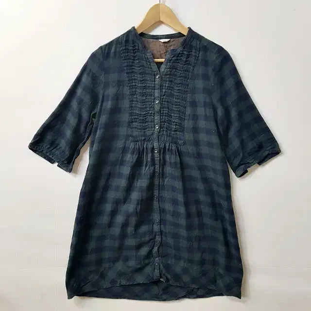 [BUNJANG] Black Watch Blouse / com 블랙와치 블라우스