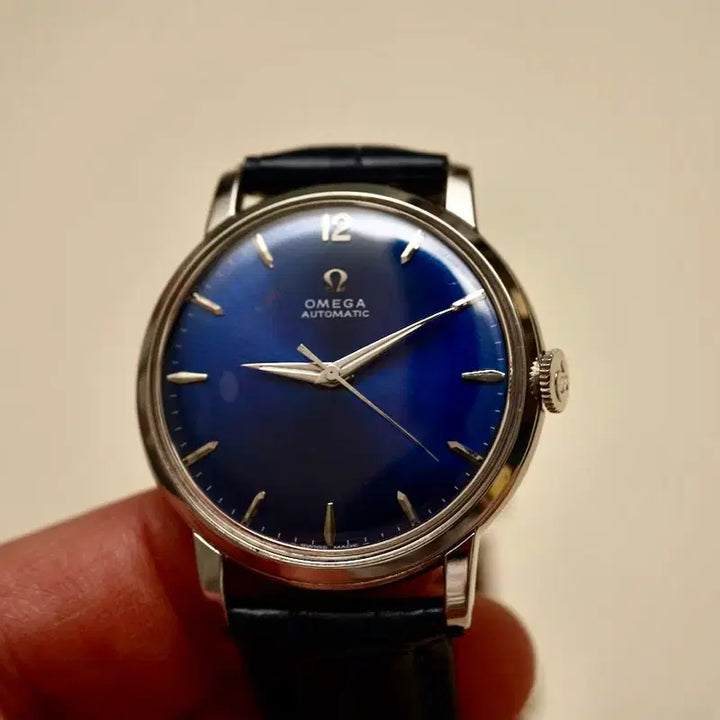 [BUNJANG] Vintage Omega Blue Dial Automatic Watch / 빈티지 오메가 청판 오토매틱