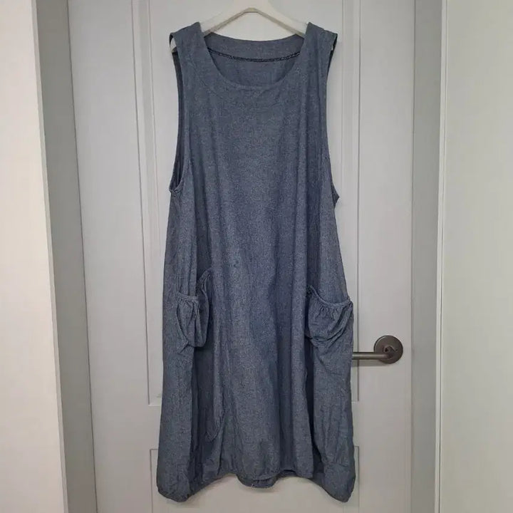 [BUNJANG] Denim Style Dress / 청색 데님 스타일 원피스