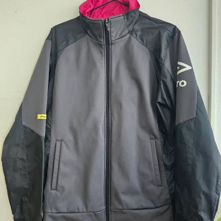 [BUNJANG] Umbro Track Jacket (Gray/Black) / 엄브로 트랙 자켓 그레이/블랙