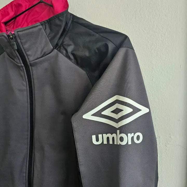 [BUNJANG] Umbro Track Jacket (Gray/Black) / 엄브로 트랙 자켓 그레이/블랙