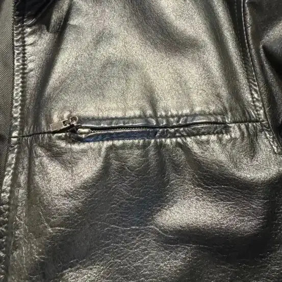 [BUNJANG] Boldon Black Leather Jacket (M Size) / Boldon 블랙 소가죽 자켓(m사이즈)