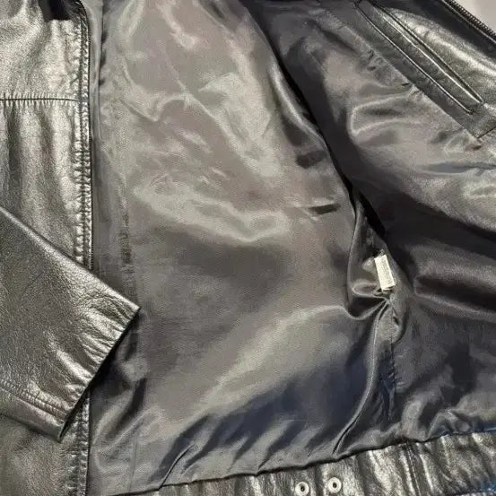 [BUNJANG] Boldon Black Leather Jacket (M Size) / Boldon 블랙 소가죽 자켓(m사이즈)
