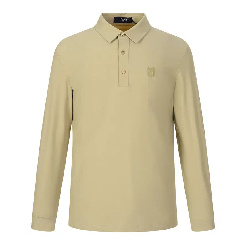 [BUNJANG] Daks Golf Men's Long Sleeve Polo Shirt / 닥스골프 남성 폴로 긴팔티 100 105 새제품