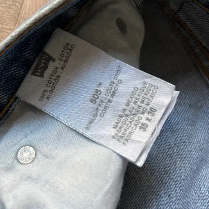 [BUNJANG] Levi's 505 Denim Pants / [36]리바이스 505 멕시코제 데님 팬츠