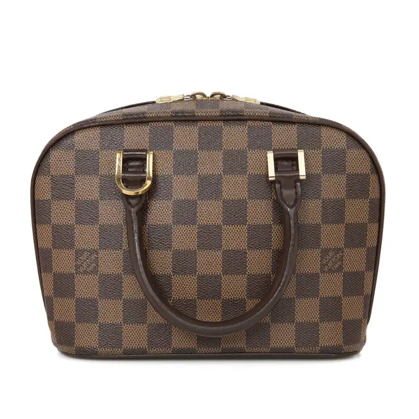 [BUNJANG] Louis Vuitton Damier Sarria Tote Mini Bag N51286 / 루이비통 다미에 사리아 토트 빈티지 탑핸들 미니백 N51286