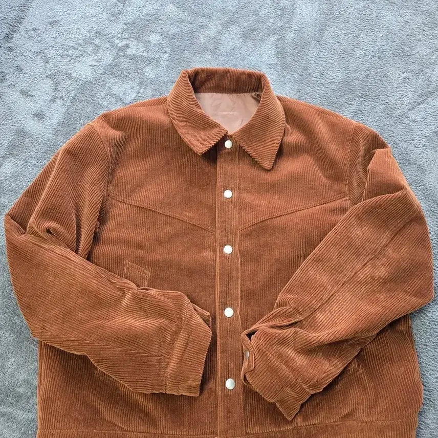 [BUNJANG] Ourscope Corduroy Jacket Brown 2 / 아워스코프 코듀로이 자켓 브라운 2