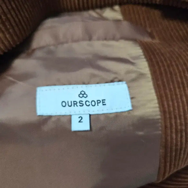 [BUNJANG] Ourscope Corduroy Jacket Brown 2 / 아워스코프 코듀로이 자켓 브라운 2
