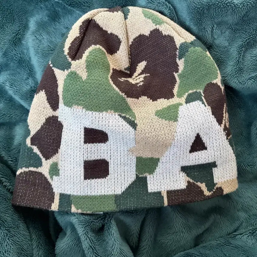 [BUNJANG] Bape Camo Beanie / Bape 카모 비니 신상