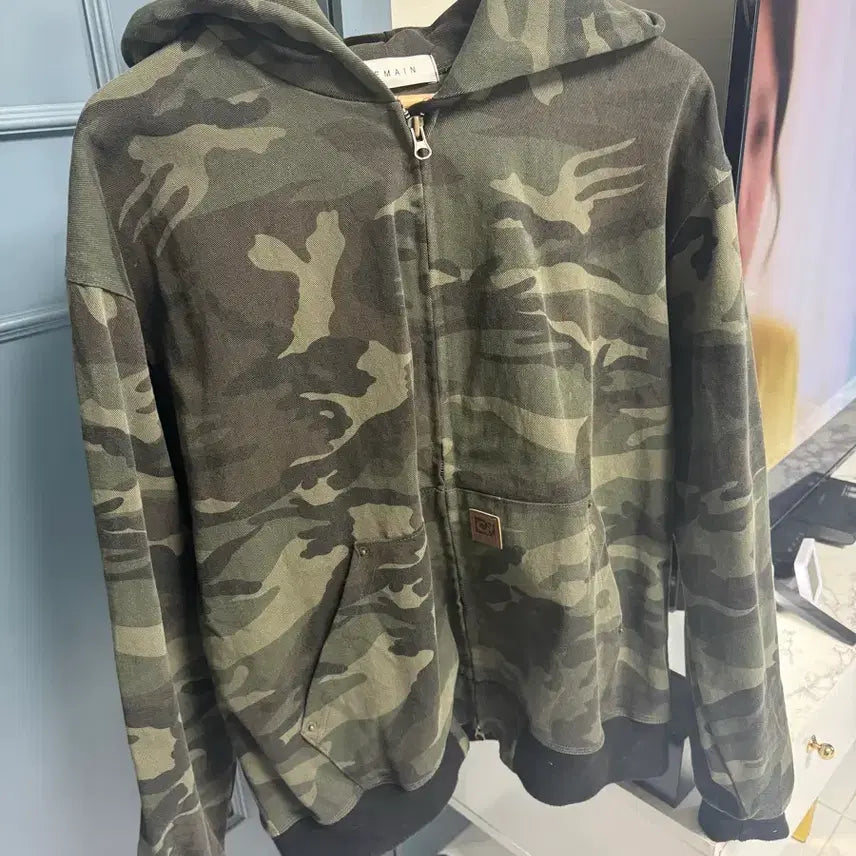 [BUNJANG] Work Camo Hoodie / 워크카모후드