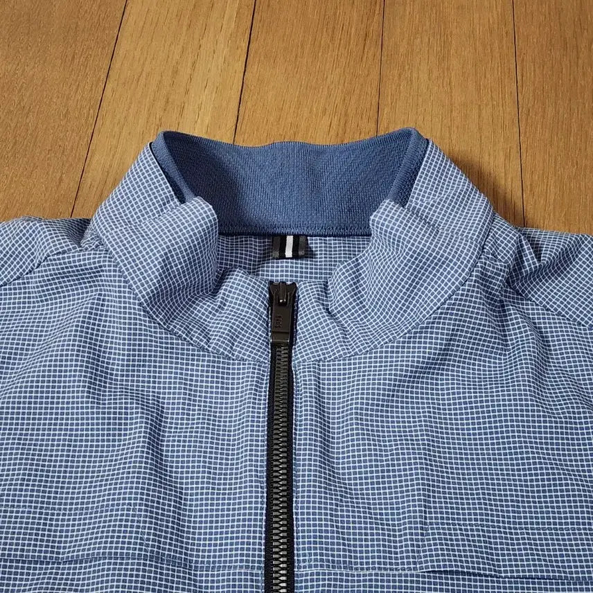 [BUNJANG] Daks Check Pattern Blouson Jacket 95 / 닥스  체크 패턴 블루종 점퍼 95