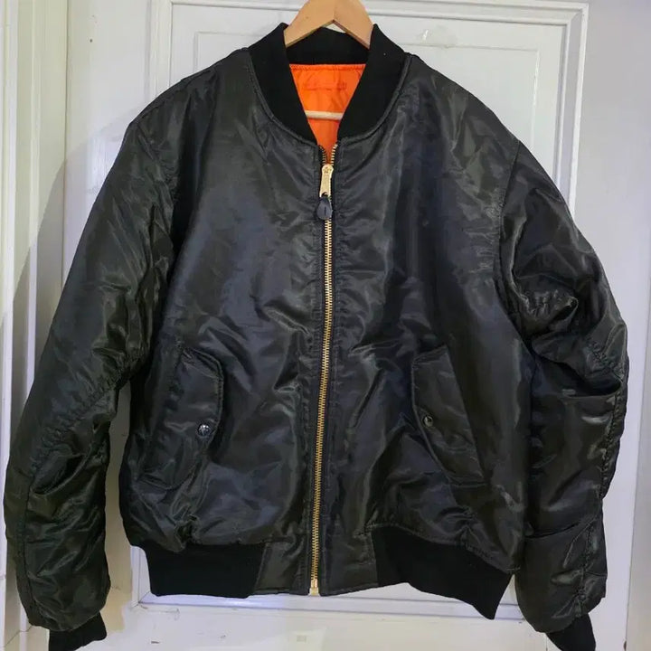 [BUNJANG] Big Size Lightweight Quilted Padding Bomber Jacket (New) / 봄 빅사이즈  경량누빔 패딩  항공점퍼   새상품   가슴67