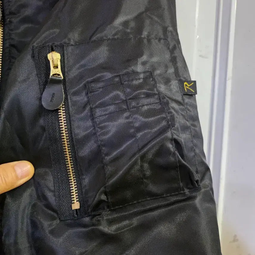 [BUNJANG] Big Size Lightweight Quilted Padding Bomber Jacket (New) / 봄 빅사이즈  경량누빔 패딩  항공점퍼   새상품   가슴67