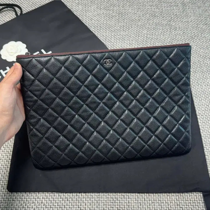 [BUNJANG] Chanel Caviar Clutch / 샤넬 캐비어 클러치