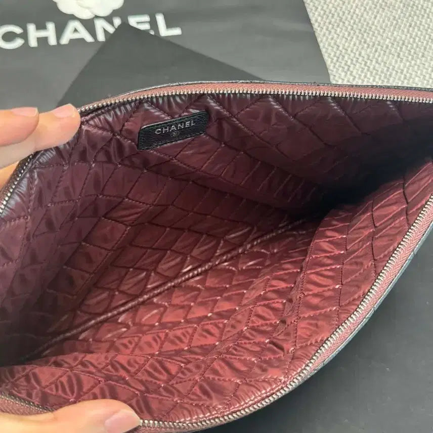 [BUNJANG] Chanel Caviar Clutch / 샤넬 캐비어 클러치