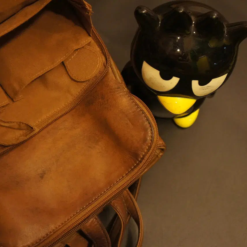 [BUNJANG] 501 Backpack Mini Leather Bag / 501백팩 가죽 배낭 미니가방 미니백 가죽백 가죽가방 빈티지가방