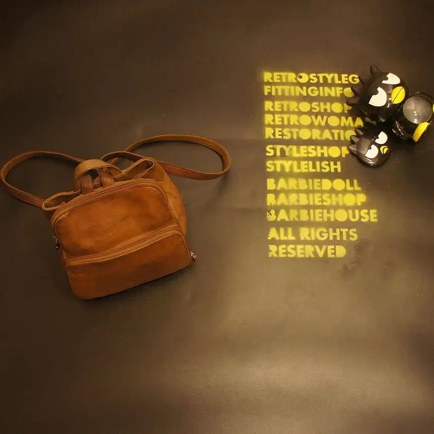 [BUNJANG] 501 Backpack Mini Leather Bag / 501백팩 가죽 배낭 미니가방 미니백 가죽백 가죽가방 빈티지가방