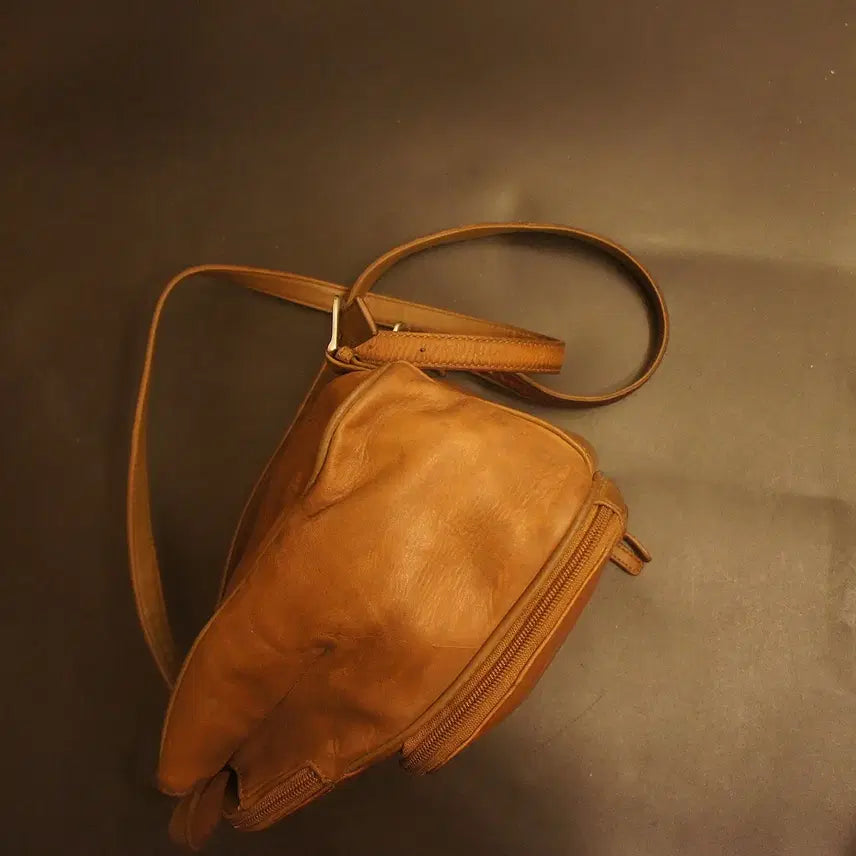 [BUNJANG] 501 Backpack Mini Leather Bag / 501백팩 가죽 배낭 미니가방 미니백 가죽백 가죽가방 빈티지가방