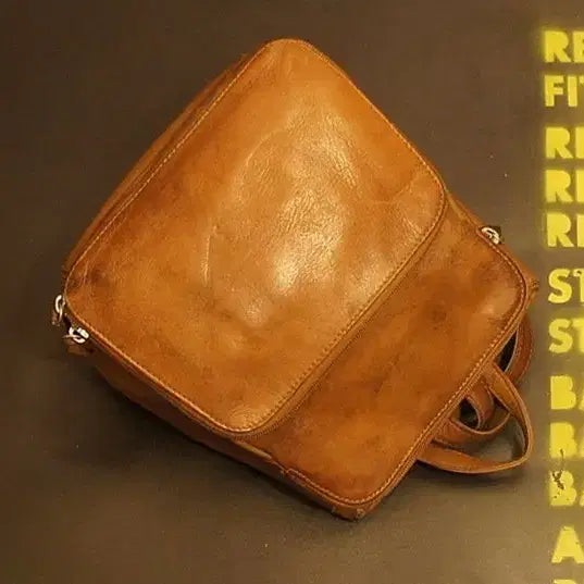 [BUNJANG] 501 Backpack Mini Leather Bag / 501백팩 가죽 배낭 미니가방 미니백 가죽백 가죽가방 빈티지가방