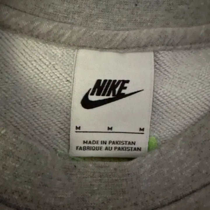 [BUNJANG] Nike Multi Logo Sweatshirt / (새것)나이키 회색 맨투맨 멀티 로고