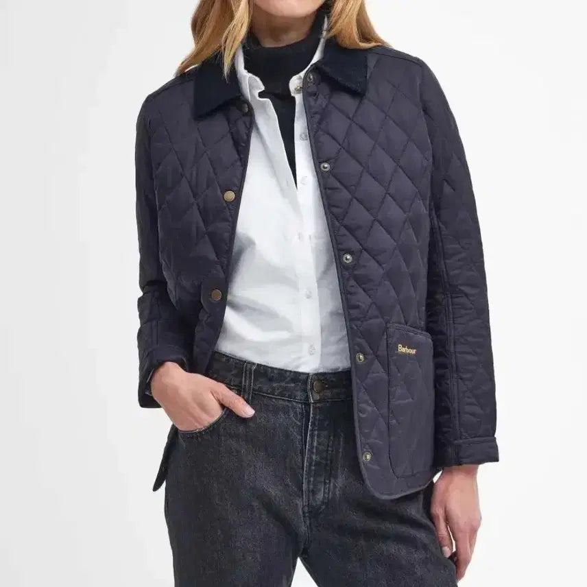 [BUNJANG] Quilted Jacket / 바버 퀄팅 자켓