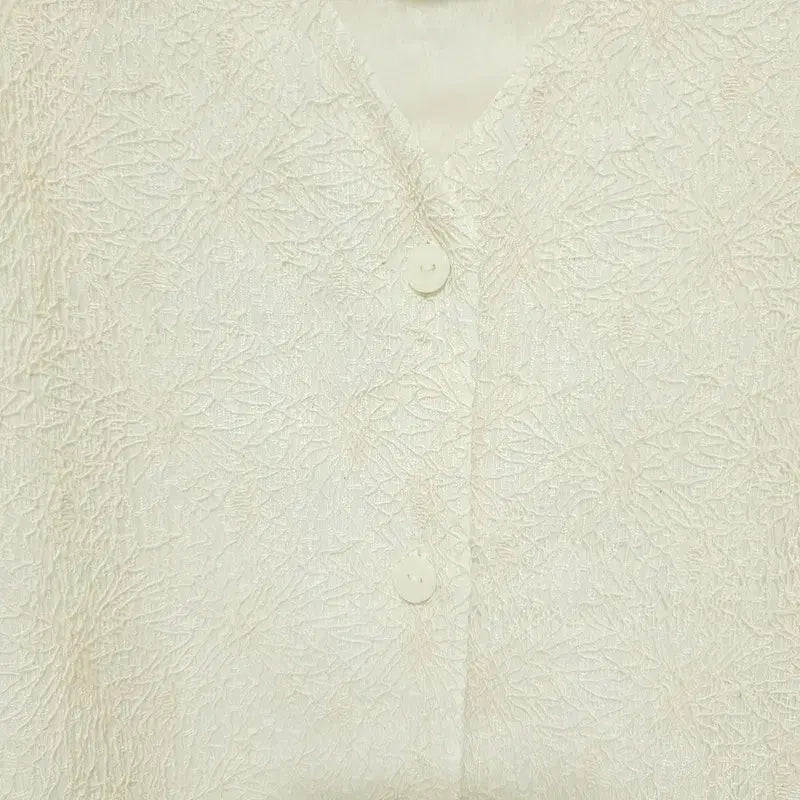 [BUNJANG] Puff Sleeve Blouse S_S0317 / 퍼프 소매 블라우스 S_S0317