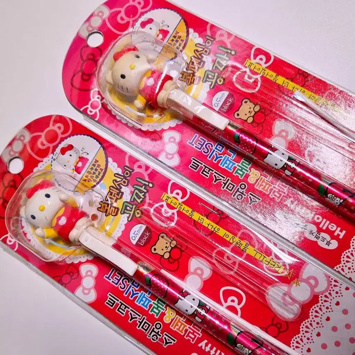 [BUNJANG] Sanrio Hello Kitty Action Ballpoint Pen / [고전] 키티 액션 볼펜
