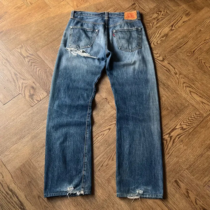 [BUNJANG] Levi's LVC 47501 Denim Pants / [32]리바이스 유럽 LVC 47501 빅E 데님 팬츠