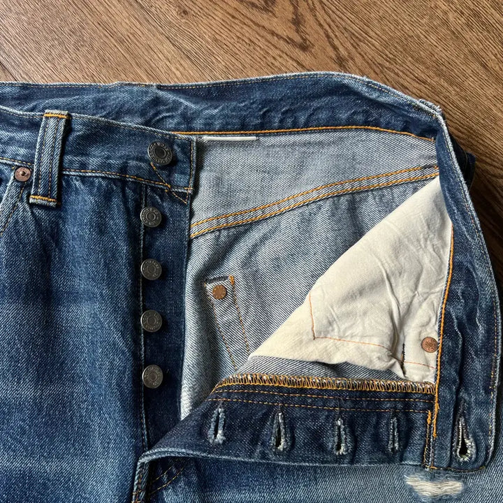 [BUNJANG] Levi's LVC 47501 Denim Pants / [32]리바이스 유럽 LVC 47501 빅E 데님 팬츠