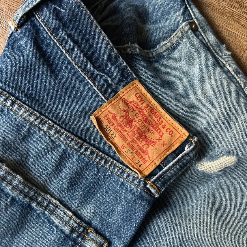 [BUNJANG] Levi's LVC 47501 Denim Pants / [32]리바이스 유럽 LVC 47501 빅E 데님 팬츠