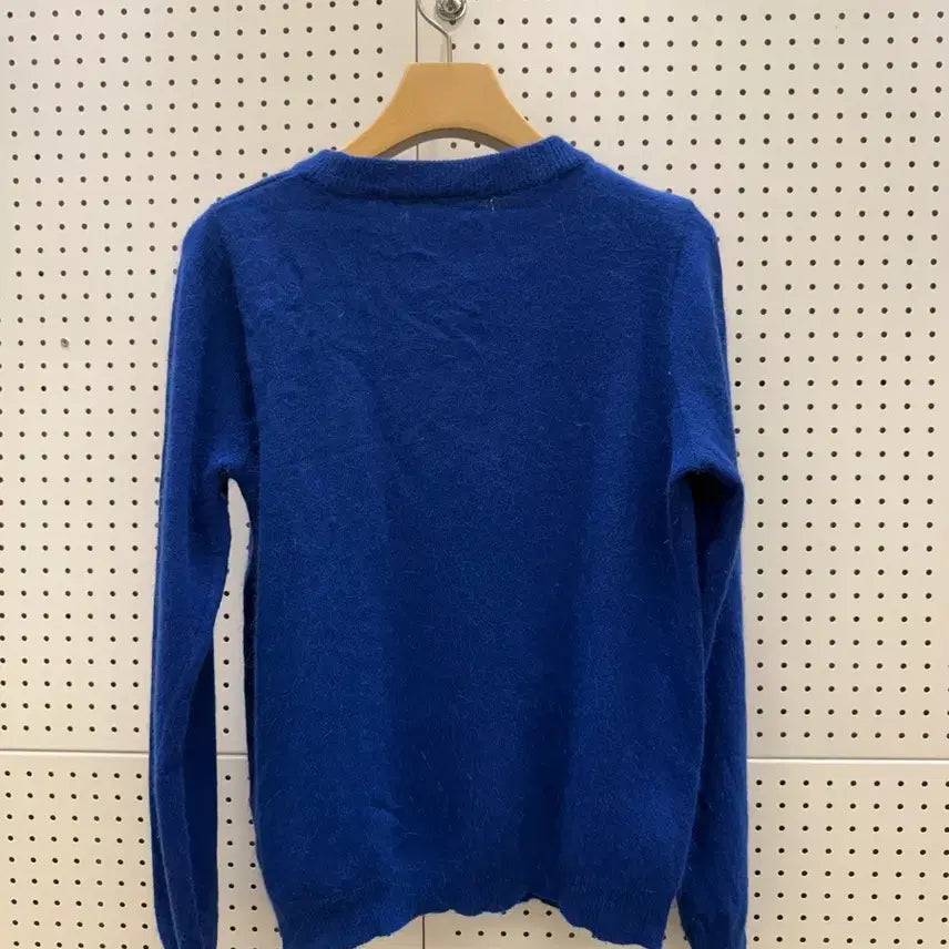 [BUNJANG] Lacoste Small Logo Blue Knit / 라코스테 스몰로고 블루 니트 U854