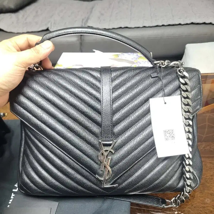 [BUNJANG] Saint Laurent Sunset Medium Satchel Bag / 생로랑 360 360. 사첼백 선셋미듐. 두개일괄시 320