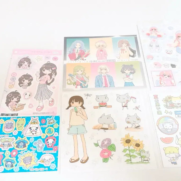 [BUNJANG] Bundle Set Decorative Stickers / 다꾸스티커 일괄/다꾸일괄/유르스티커/무디클럽/모난베어/인물다꾸/인물스티커