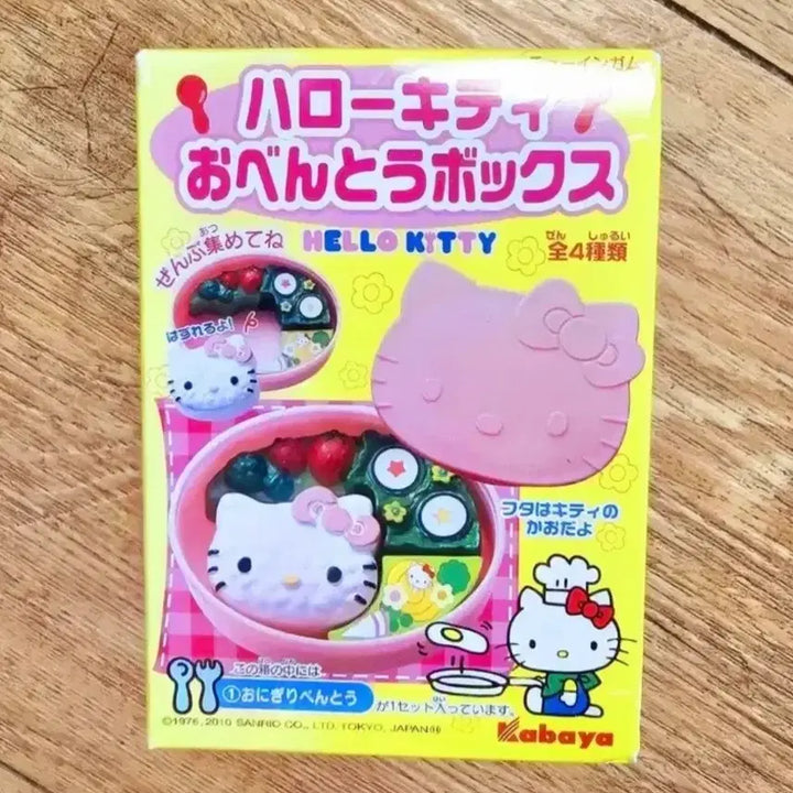 [BUNJANG] Sanrio Hello Kitty Bento Box Set / 도시락 키티4종 세트, 키티도시락 퍼즐 장난감, 키티 벤토, 카바야 키티