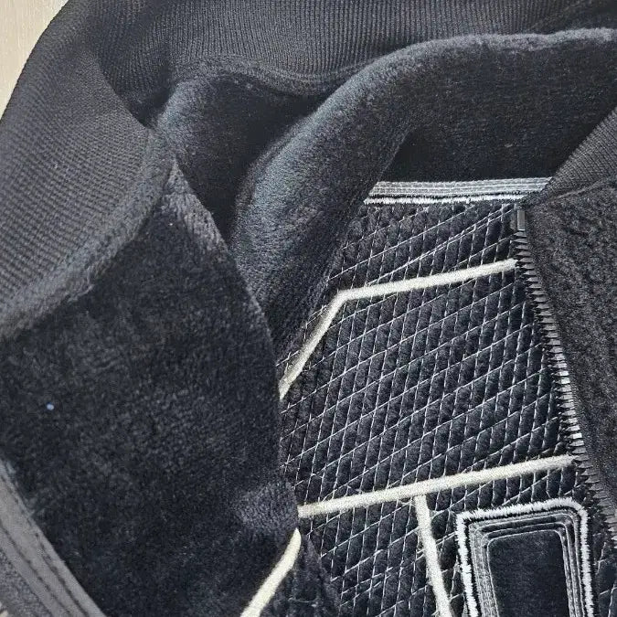 [BUNJANG] Black Baseball Jacket 3XL / 블랙 야구 스타일 자켓  3xl