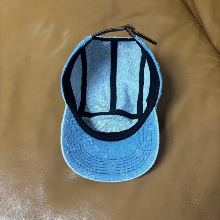 [SOLD OUT] 슈프림 캠프캡 모자 박스로고 펀치드 데님