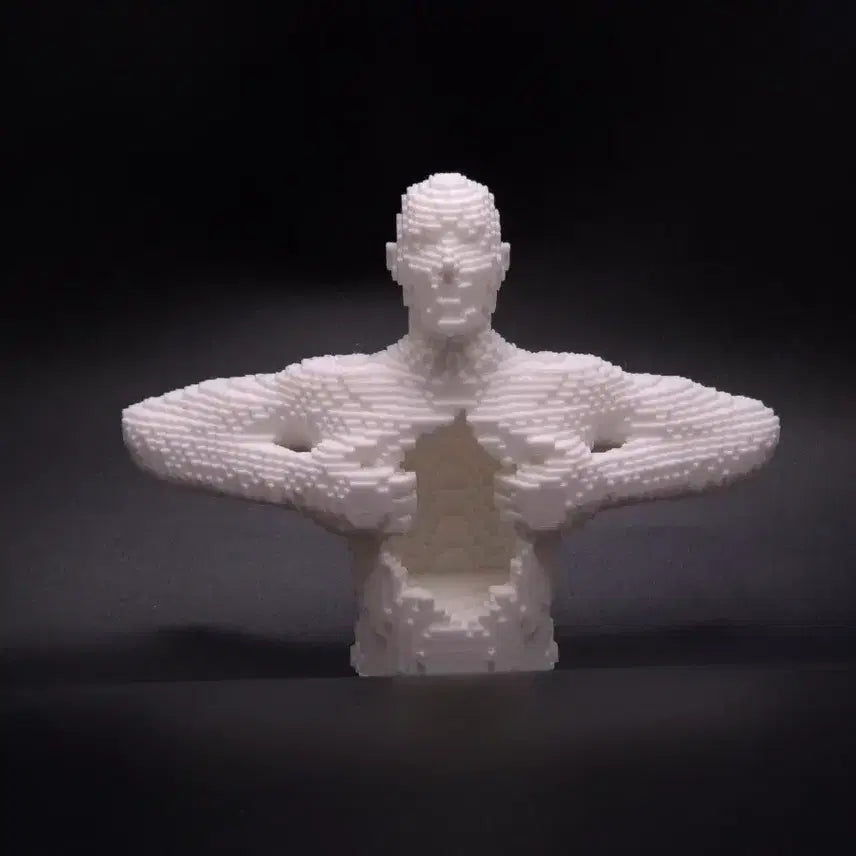 [BUNJANG] Nathan Sawaya Yellow Miniature Art Toy / 레고 브릭 아티스트 Nathan Sawaya 작품 미니어처 아트토이