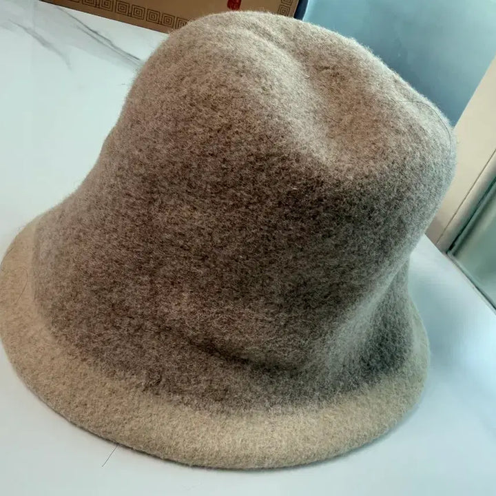 [BUNJANG] Beige Bucket Hat / 베이지 벙거지 모자